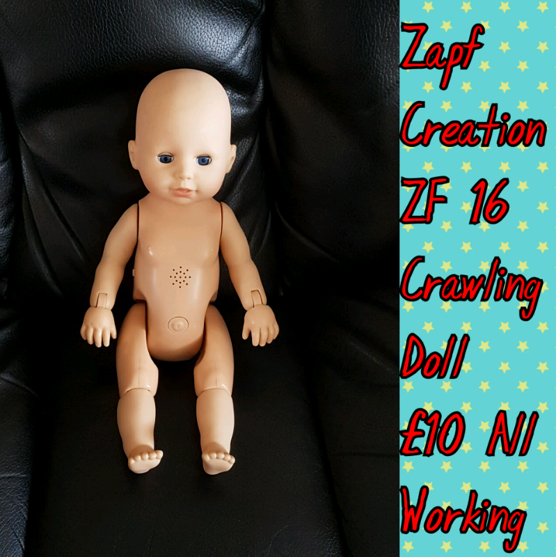 zapf creation crawling doll